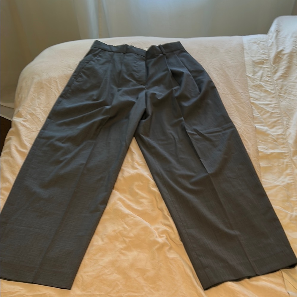 COS Gray Wide Leg Pants